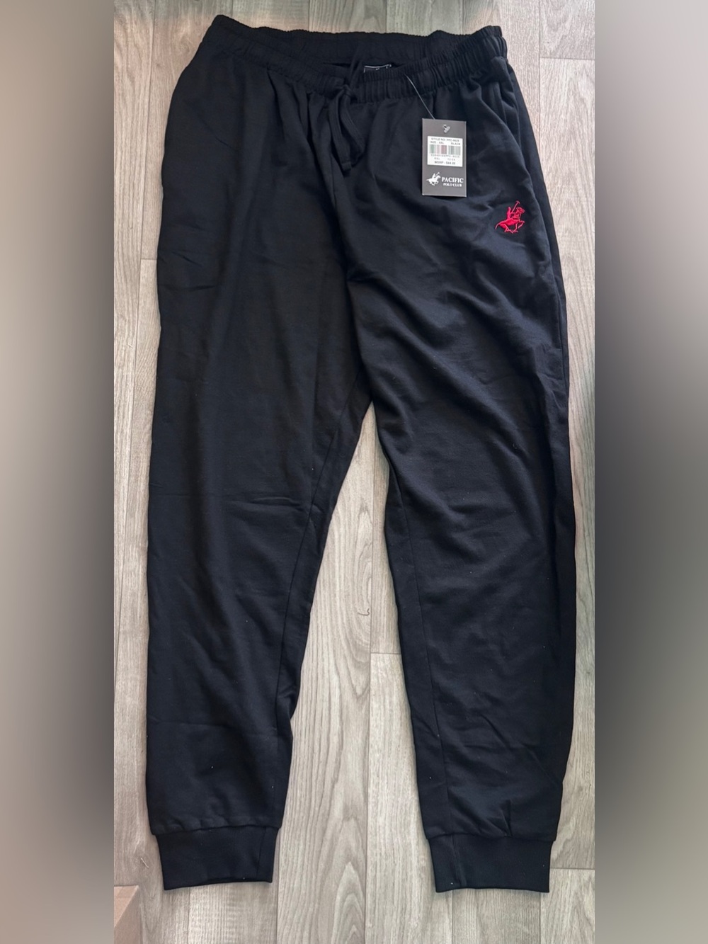 ❤️Pacific Polo club Men's Black Sweatpants